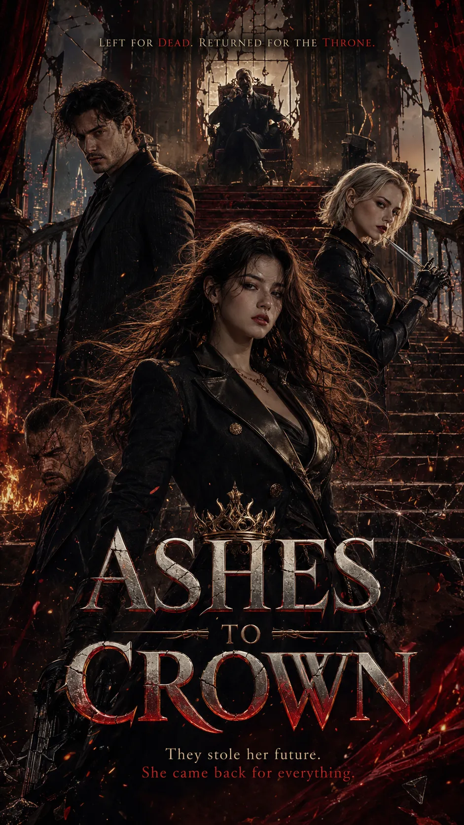Ashes to Crown drama poster concept